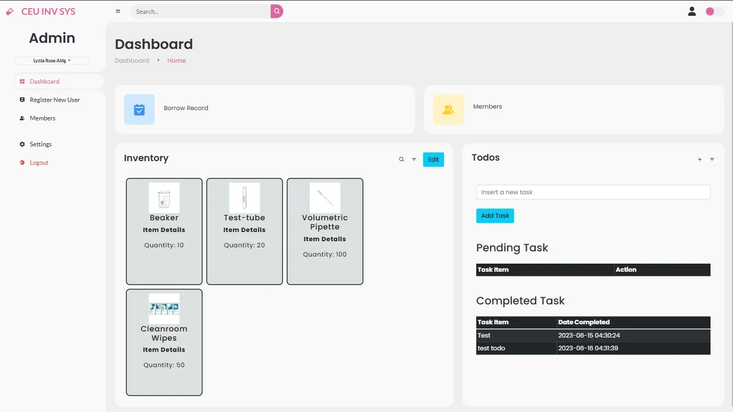 Escoventory Screenshot